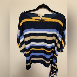 🌸SALE🌸Plus Size 3X Michael Michael Kors Striped Blouse.